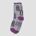 Bamboo Socks - Grey Marl, Piper (UK7-11)