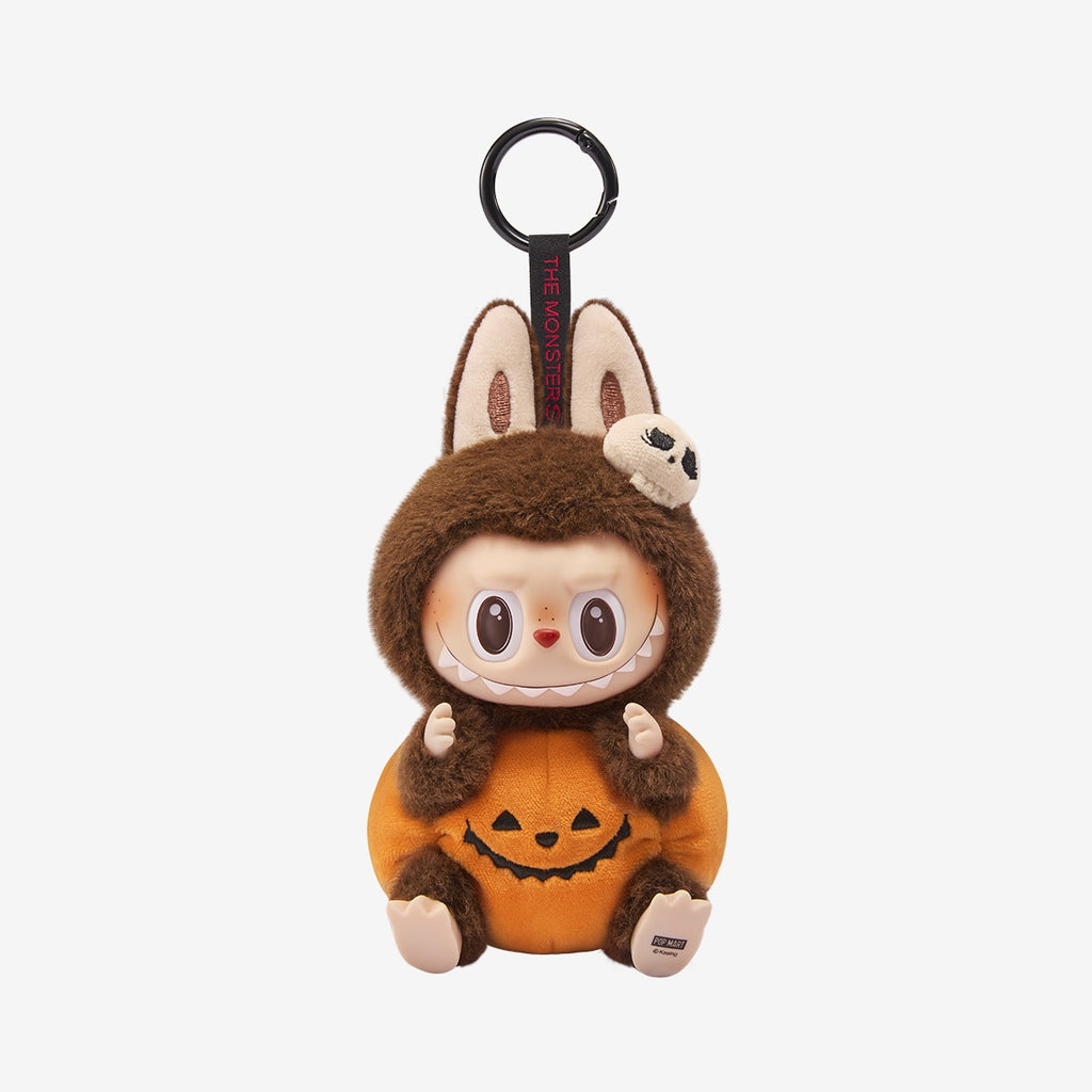 POP MART - Labubu - Happy Halloween Party Series-Sitting Pumpkin - Vinyl Plush Pendant - No return & refund & exchange - Resale