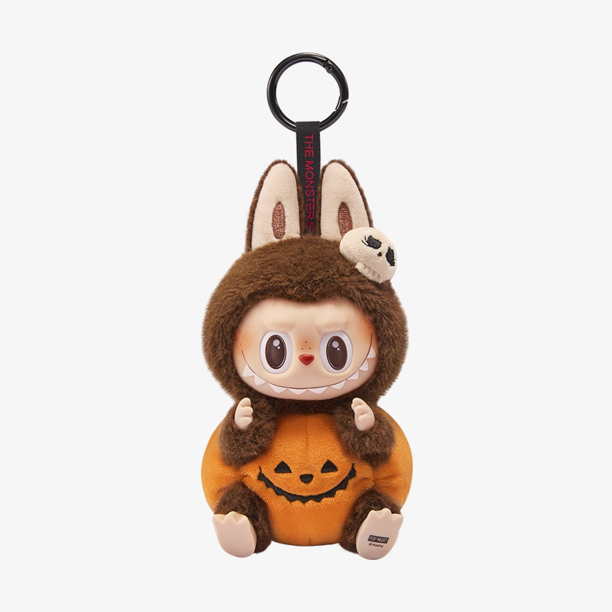 Labubu - Happy Halloween Party Series-Sitting Pumpkin - Vinyl Plush Pendant - No return & refund - Slight defects on the outer box