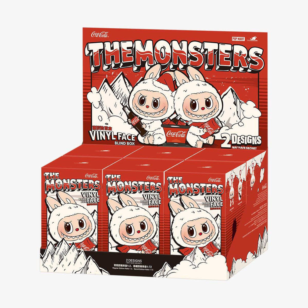 POP MART - Labubu - THE MONSTERS COCA-COLA SERIES - Vinyl Face Blind Box - No return & refund & exchange - Resale