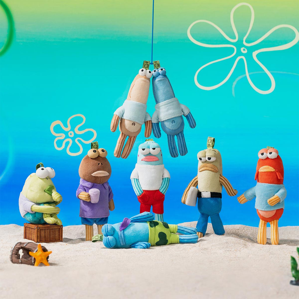 POP MART - Bikini Bottom Buddies - Whimsical Plush - Blind Box  - No return & refund & exchange - Resale