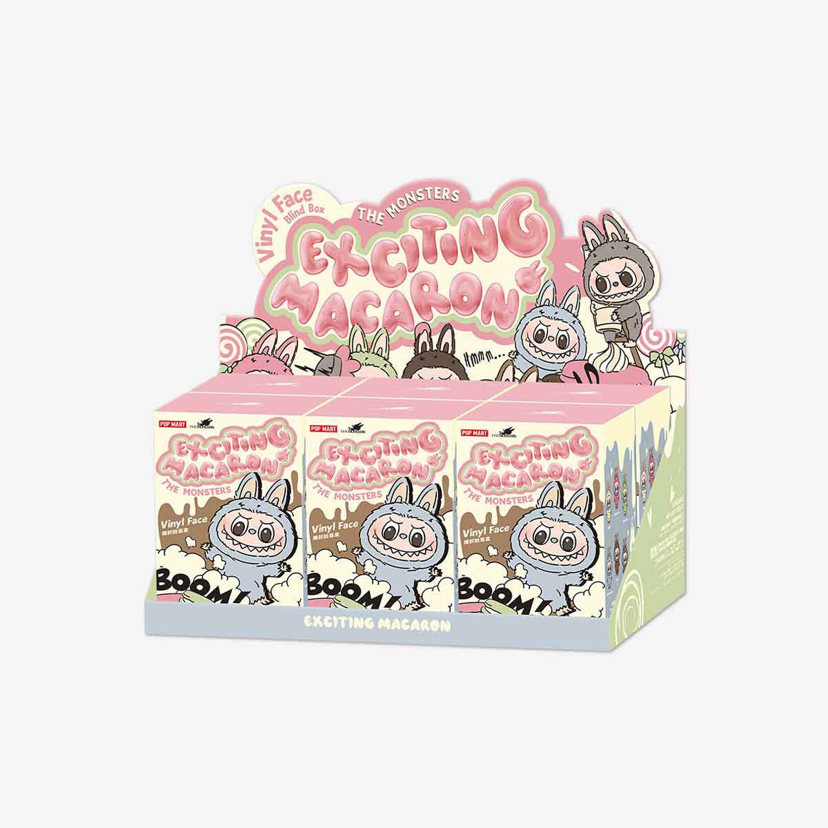 POP MART - Labubu - THE MONSTERS - Exciting Macaron - Vinyl Face Blind Box - No return & refund & exchange - Resale
