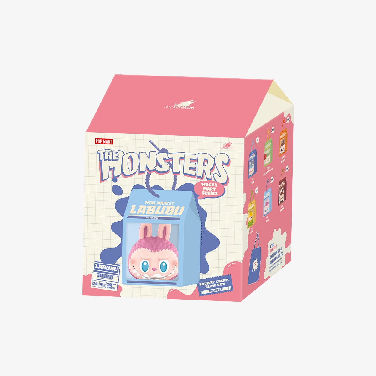 POP MART - THE MONSTERS Wacky Mart Series-Pinch Pendant Blind Box - No return & refund & exchange - Resale