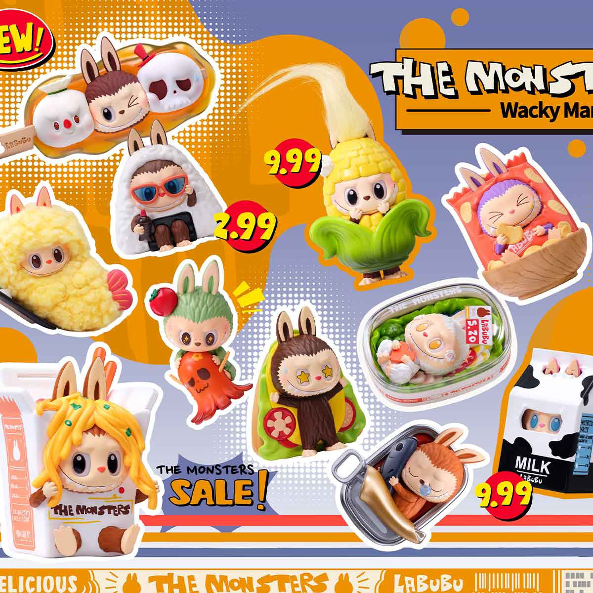 POP MART - THE MONSTERS Wacky Mart Series Figures - No return
