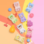 POP MART - HACIPUPU - Gummy Bear Series-Vinyl Plush Pendant Blind Box - No return & refund & exchange - Resale