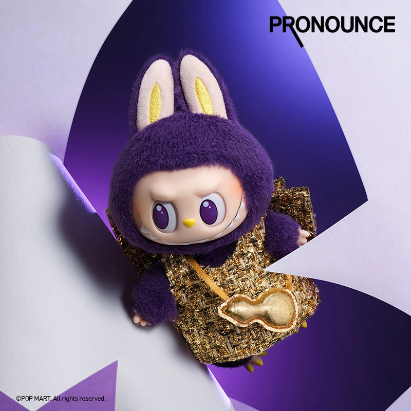 POP MART - LABUBU × PRONOUNCE - WINGS OF FORTUNE - Vinyl Plush Hanging Card - No return & refund & exchange - Resale