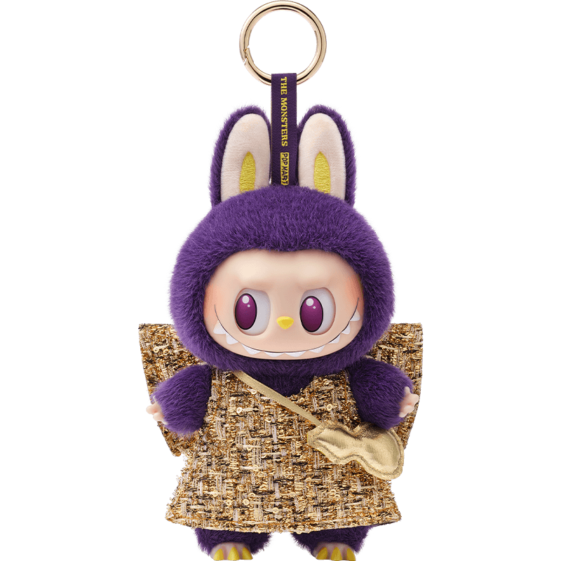 POP MART - LABUBU × PRONOUNCE - WINGS OF FORTUNE - Vinyl Plush Hanging Card - No return & refund & exchange - Resale