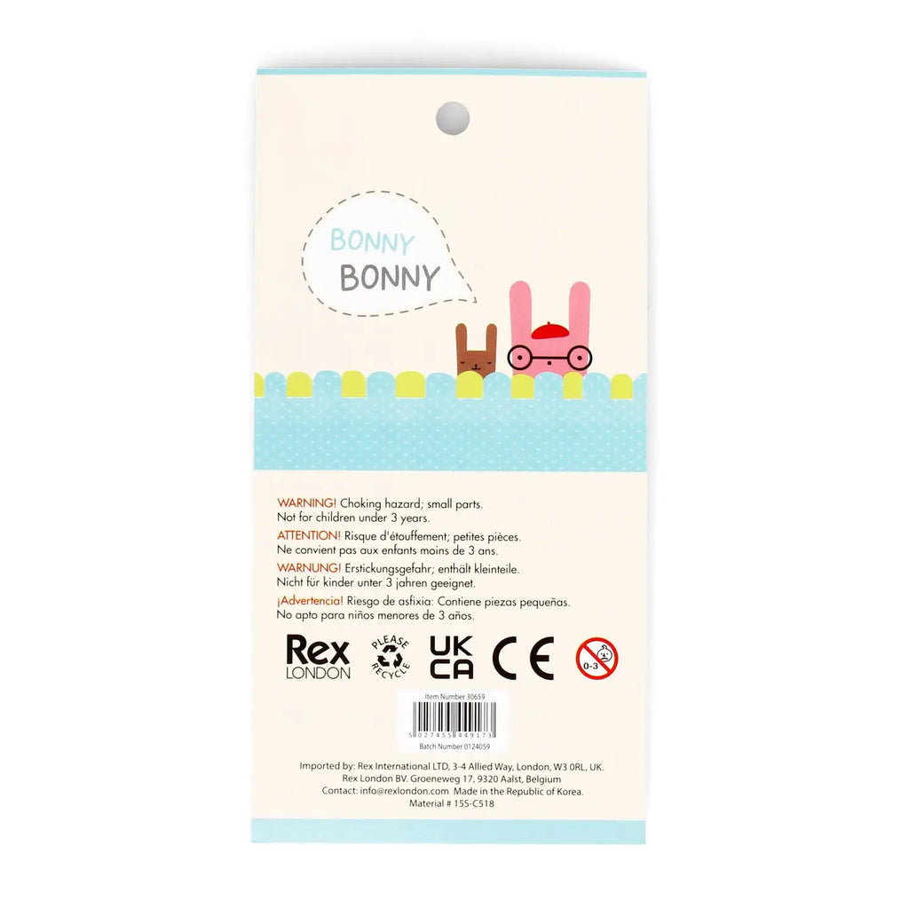 3D Puffy Stickers - Bonny Bunny