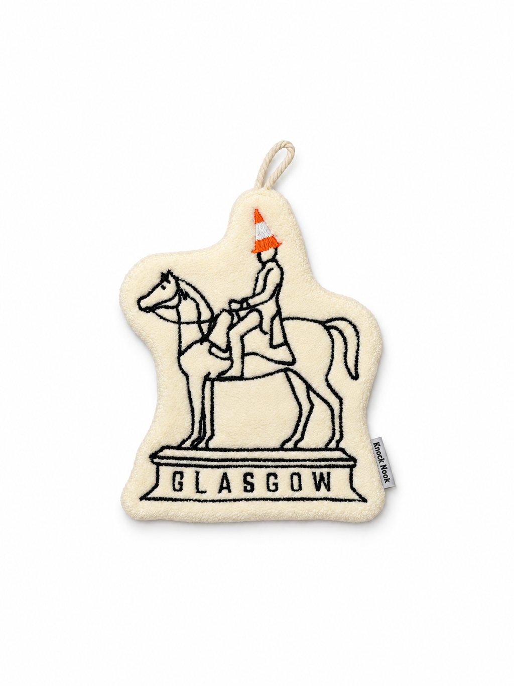Knock Nook Original Design-Glasgow Hand Towel