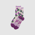 Scottish Thistles Bamboo Socks in Cream (UK3-7)