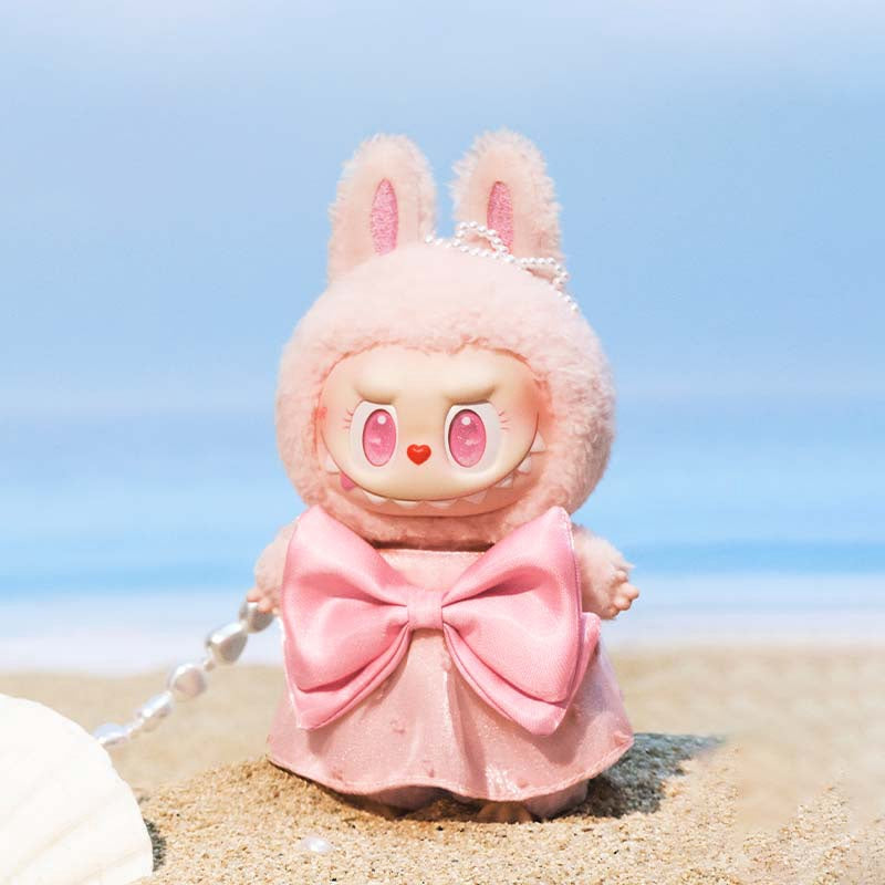 POP MART - Labubu - The Monsters - Mokoko Jumping into Summer Series - Vinyl Plush Pendant - No return & refund & exchange - Resale