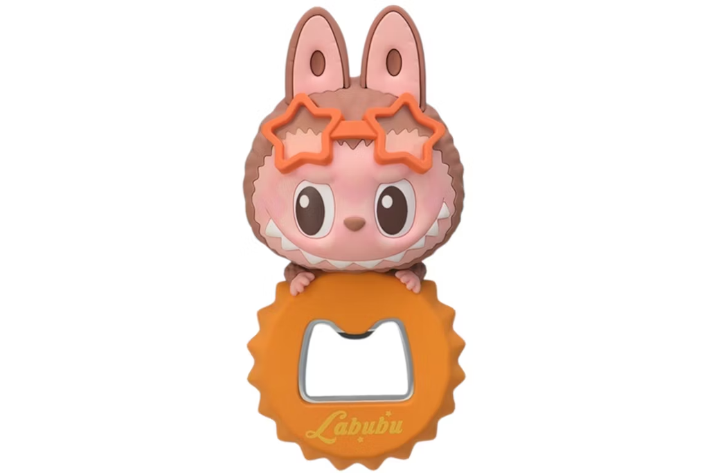 POP MART - Labubu - The Monsters Jump Into Summer Series Labubu (Passionate Summer) Bottle Opener Fridge Magnet - No return & refund & exchange - Resale