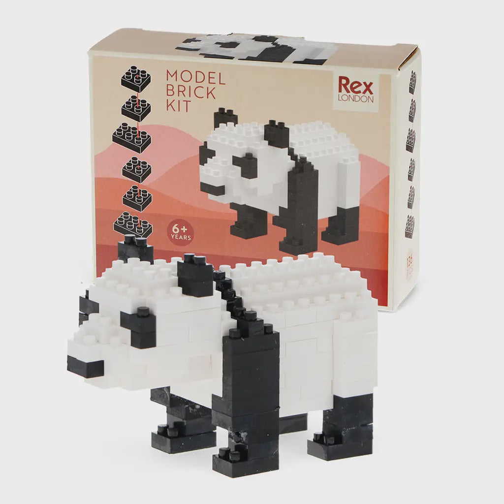 Build Your Own Animal Model Brick Kit - Panda