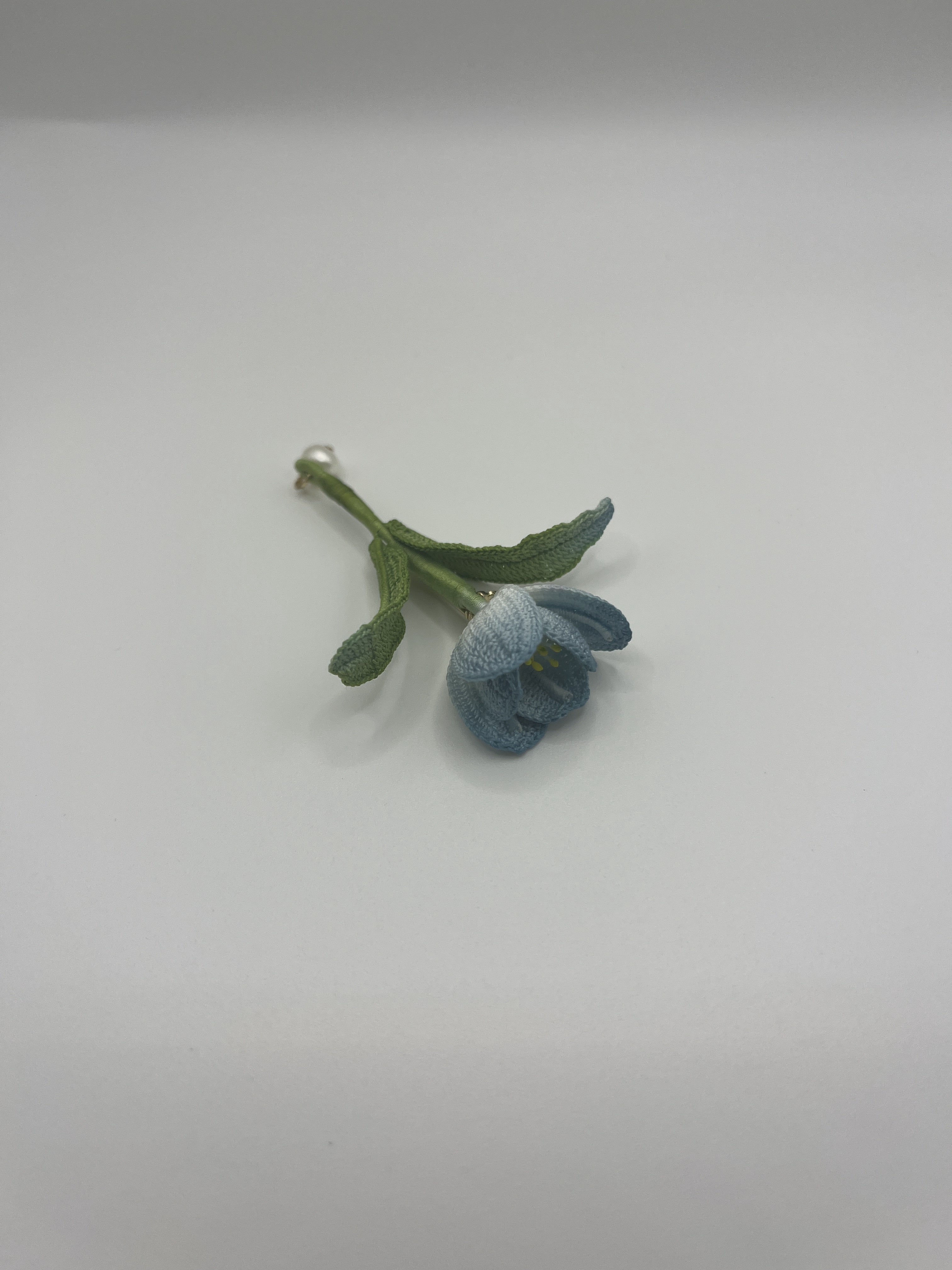 Crochet Hug - Micro Crochet Tulip Brooch
