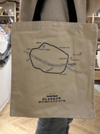 Knock Nook Desigan Canvas bag - People Make Glasgow