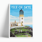 Illustrated print of Scotland - A4 Size