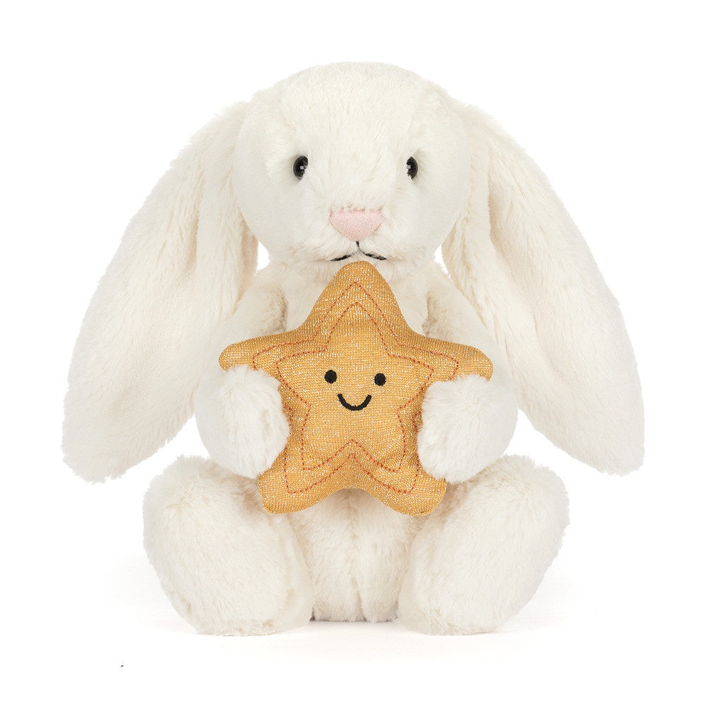 Jellycat Cream Bunny with Star