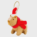 Capybara Christmas Decoration, Knitted Capybara Bauble