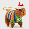Highland Cow Christmas Hanging Decoration, Knitted Jumper
