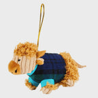 Highland Cow Hanging Decoration Corduroy