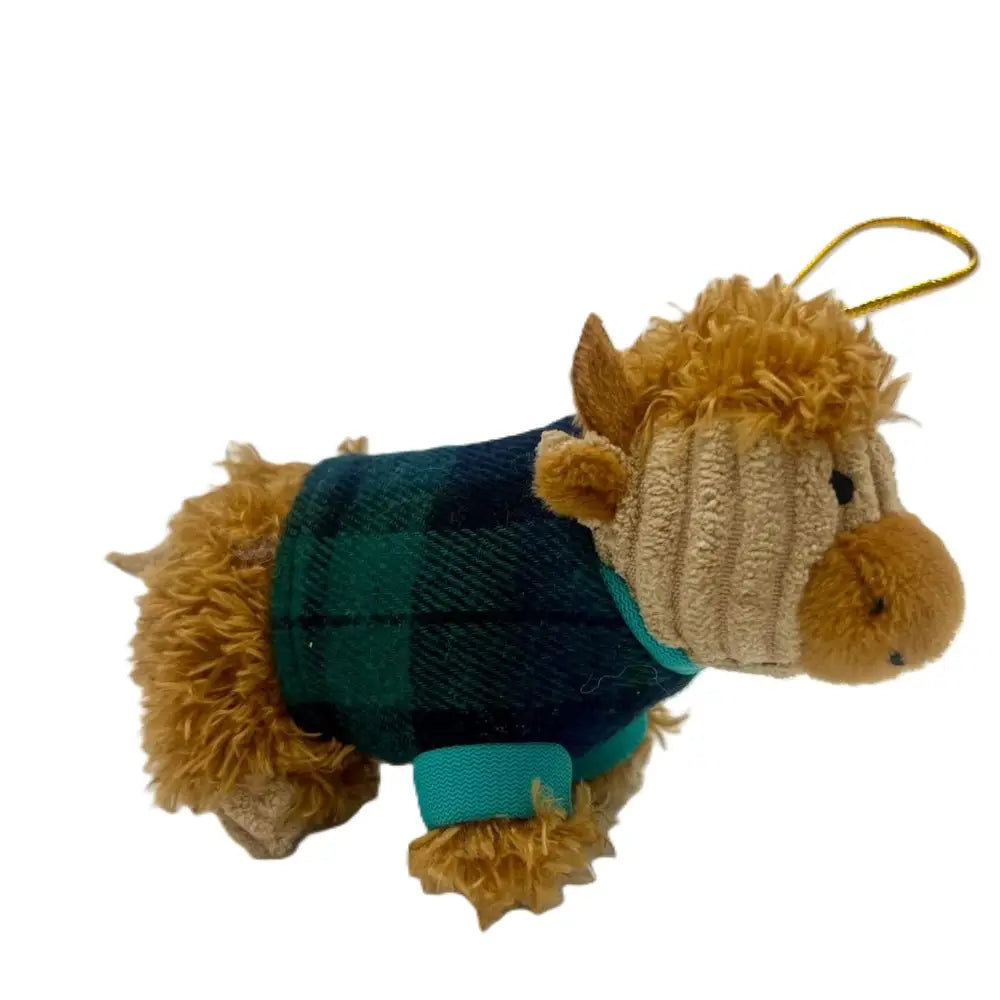 Highland Cow Hanging Decoration Corduroy