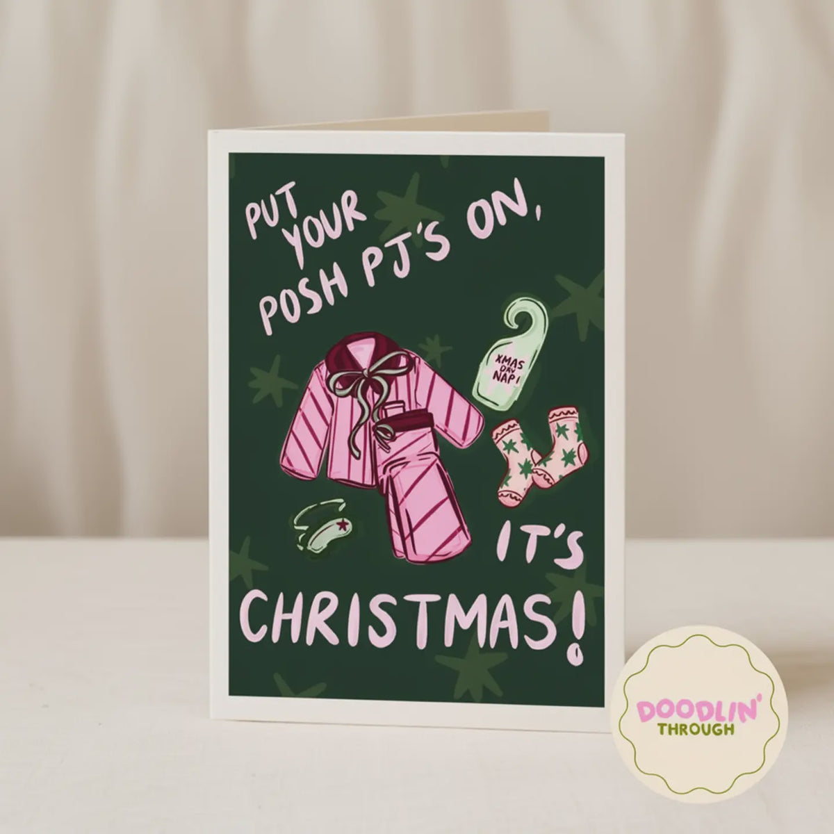 Put Your Pjs On A6 Collab Card X Dt