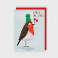 Christmas Robin Card | Funny Traditional Christmas Card
