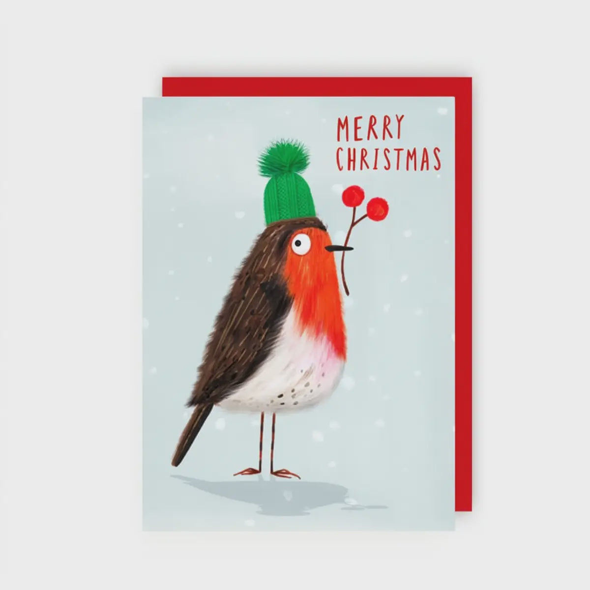 Christmas Robin Card | Funny Traditional Christmas Card
