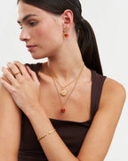 Fable Apple Blossom Drop Earrings