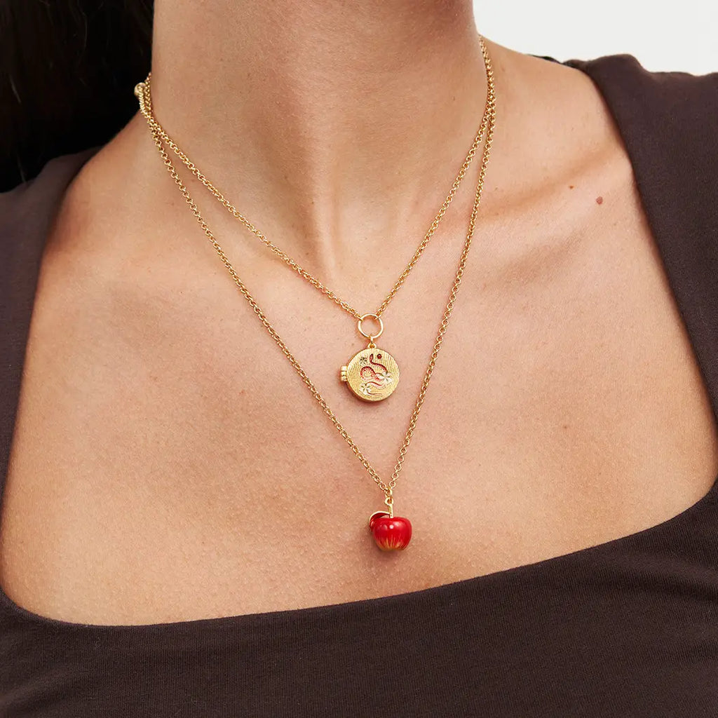 Fable Apple Necklace