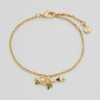 Fable Ivy Pearl T-Bar Bracelet