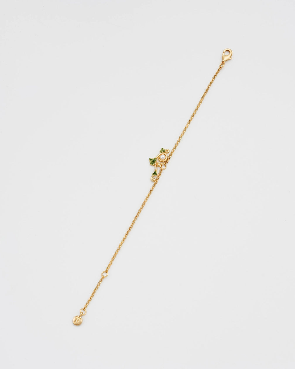 Fable Ivy Pearl T-Bar Bracelet