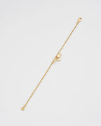 Fable Ivy Pearl T-Bar Bracelet