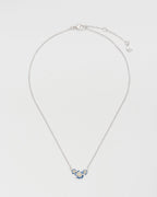 Fable Larkspur Choker Necklace in Silver