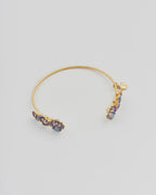 Fable Pansy Pearl Bangle