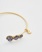 Fable Pansy Pearl Bangle
