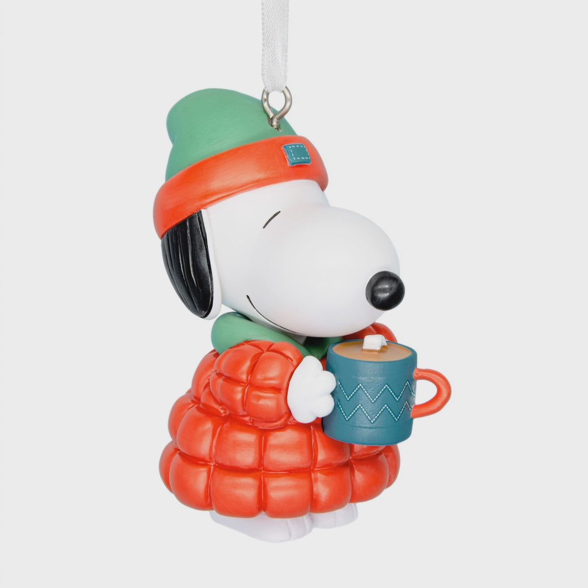 Collectable Peanuts™ Snoopy with Hot Chocolate Ornament