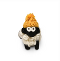 Islander Erin Knitwear Bobble Hat Sheep Keyring