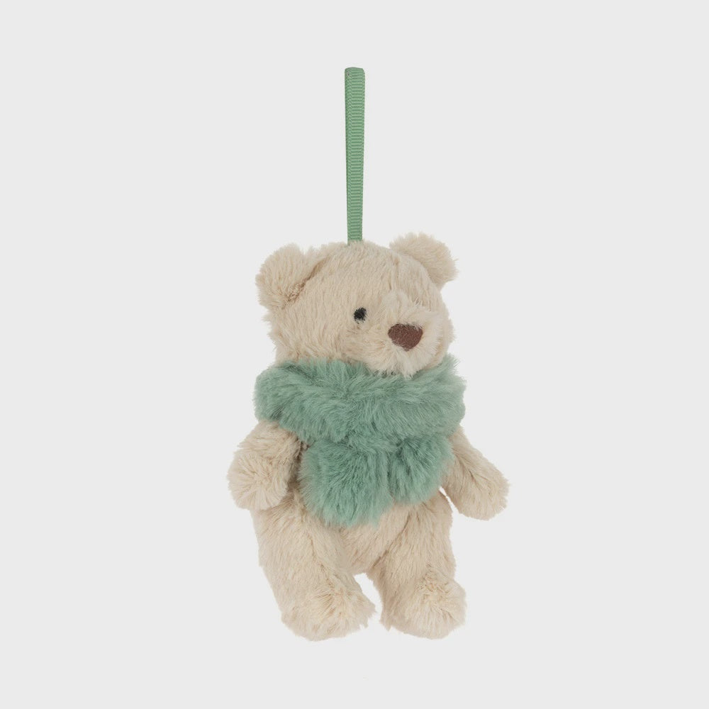 Jellycat Bartholomew Bear Jr. Winter Warmer Decoration