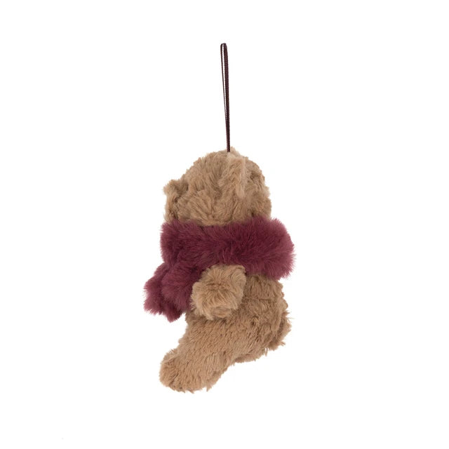 Jellycat Bartholomew Bear Winter Warmer Decoration