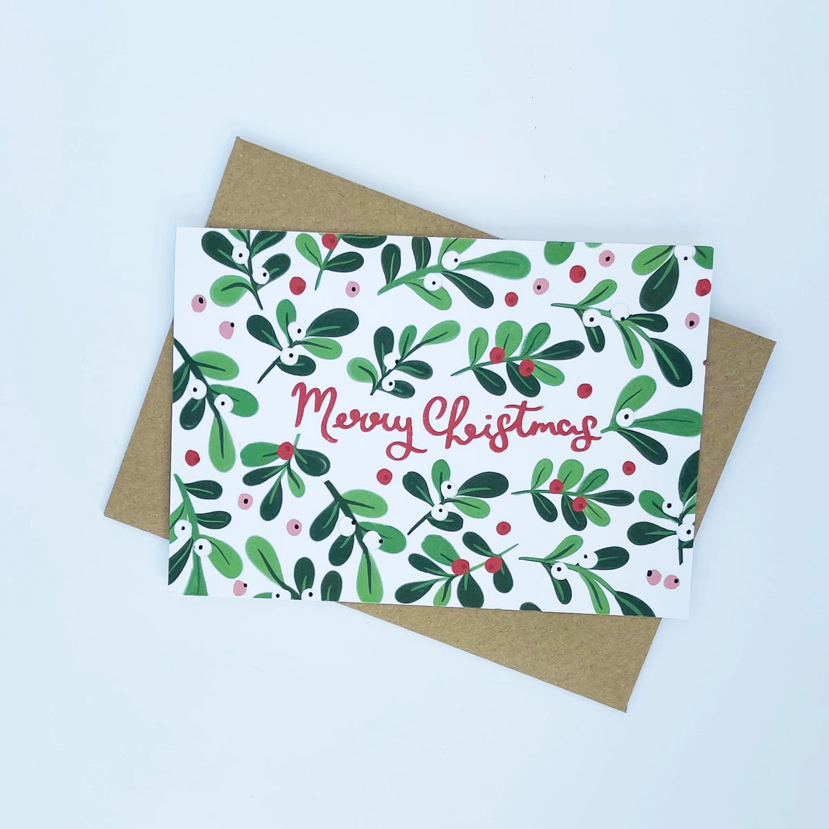Mistletoe - Merry Christmas Card