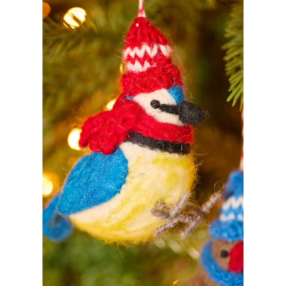 Cosy Felt Bird Decoration
