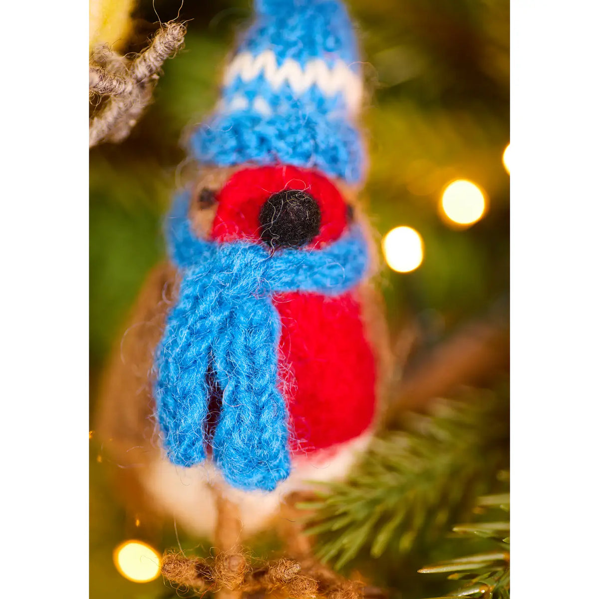 Cosy Felt Bird Decoration