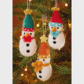 Felt Cosy Snowman Decoration