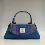 RAEBURY  Harris Tweed Trapezoid Handbag