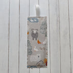 Scottish Fabric Bookmark