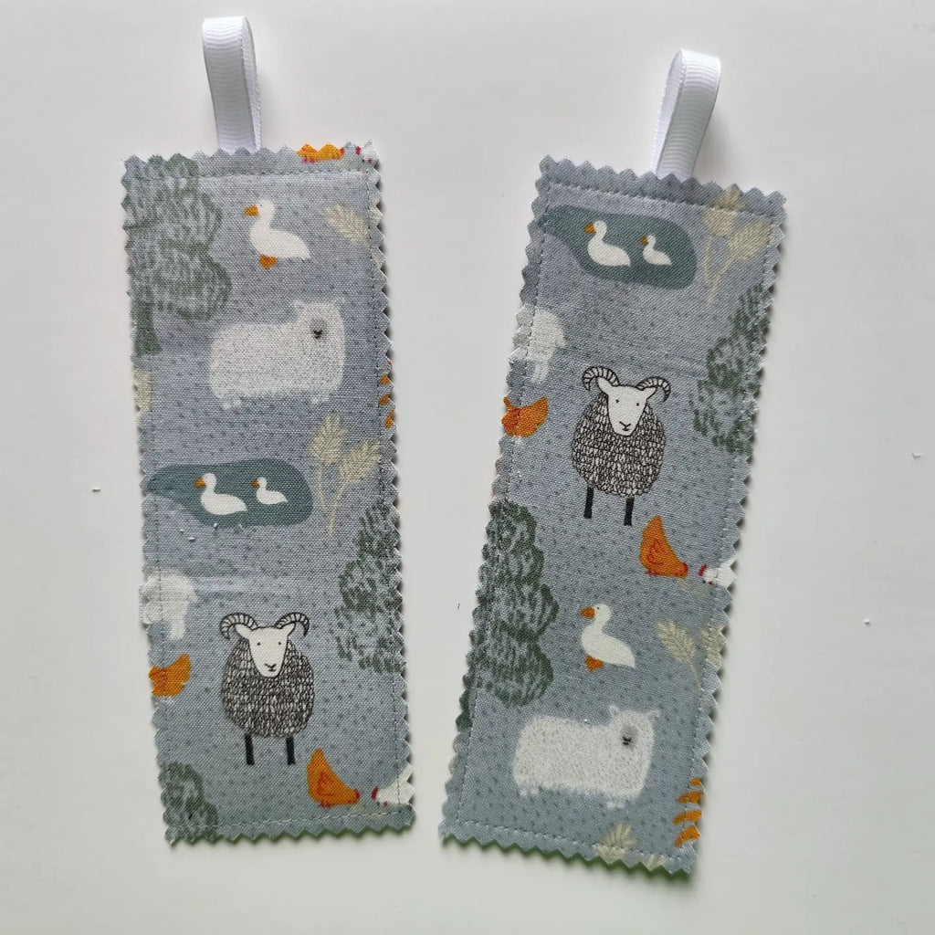 Scottish Fabric Bookmark