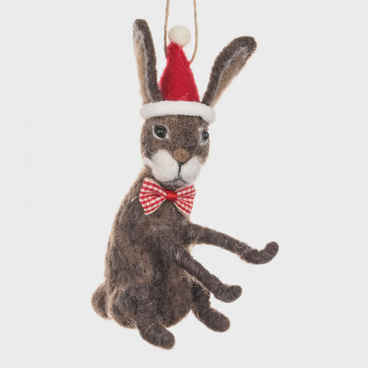 Hare with Red Bow Tie