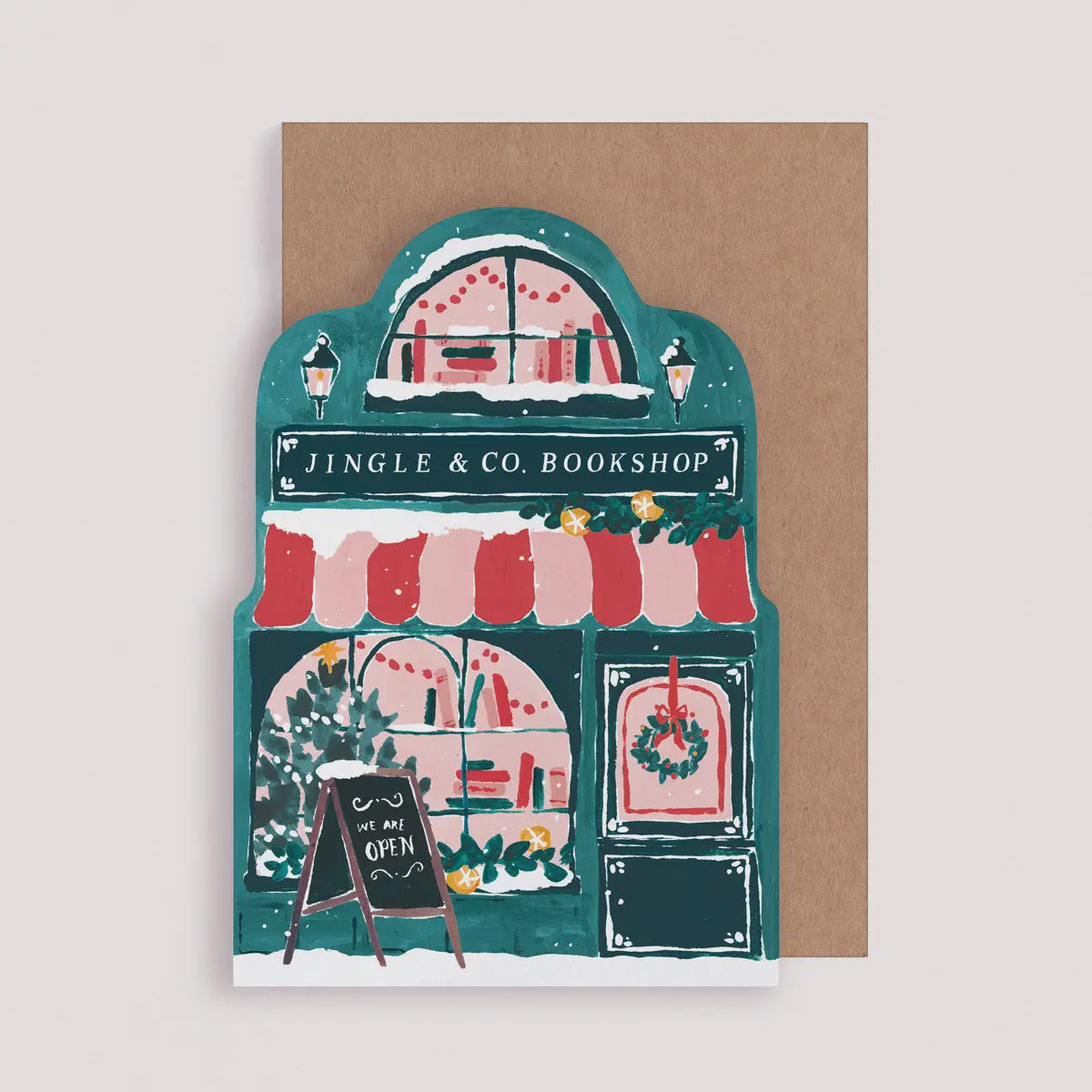 Bookstore Christmas Card | Holiday Cards | Christmas