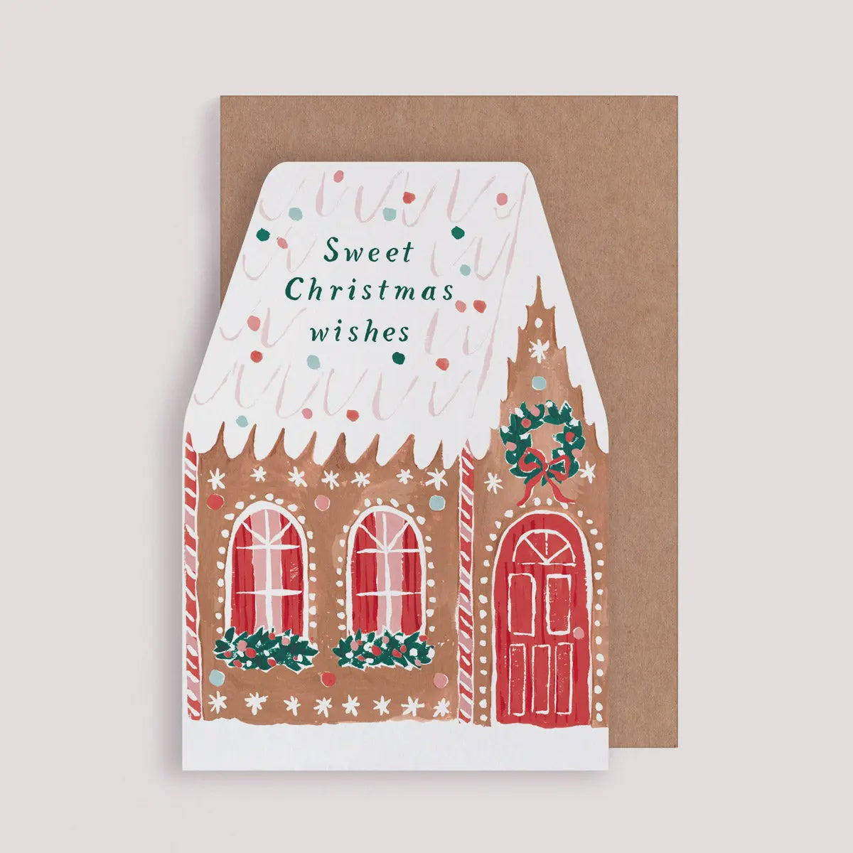 Gingerbread House Christmas Card | Holiday Cards | Christmas